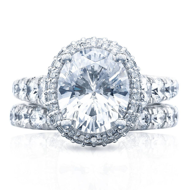 Oval Bloom Engagement Ring