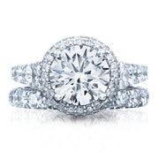 Round Bloom Engagement Ring