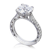 Round Solitaire Engagement Ring