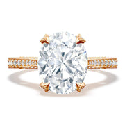 Oval Solitaire Engagement Ring