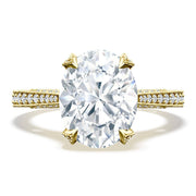 Oval Solitaire Engagement Ring