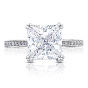 Princess Solitaire Engagement Ring