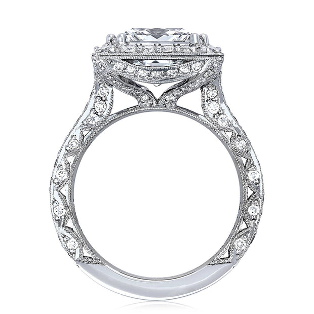 Princess Bloom Engagement Ring