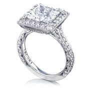 Princess Bloom Engagement Ring