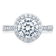 Round Bloom Engagement Ring