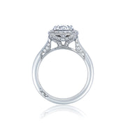 Simply Tacori RoyalT Oval Bloom Engagement Ring Setting