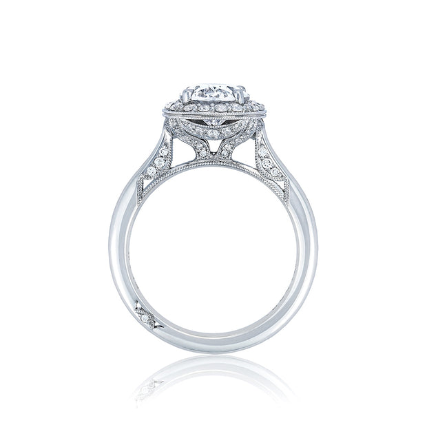 Simply Tacori RoyalT Oval Bloom Engagement Ring Setting