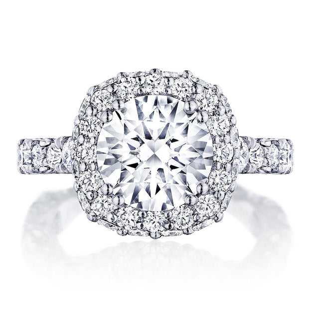 Round Bloom Engagement Ring