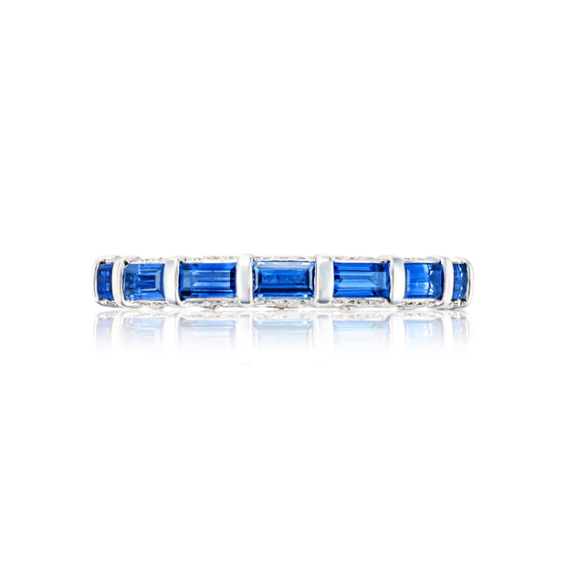 Baguette Sapphire Eternity Band