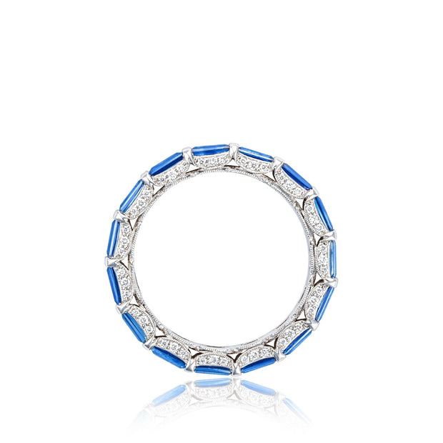 Baguette Sapphire Eternity Band