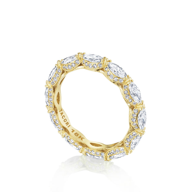 Marquise Cut Diamond Eternity Band