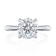 Round Solitaire Engagement Ring