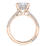 Emerald Solitaire Engagement Ring