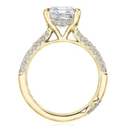 Emerald Solitaire Engagement Ring
