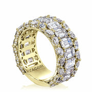 Emerald and Pear Mosaic Band