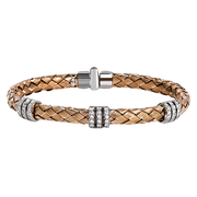 Bangle in 18k Gold with Diamonds