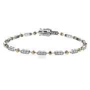 Bracelet in 18k Gold with Diamonds