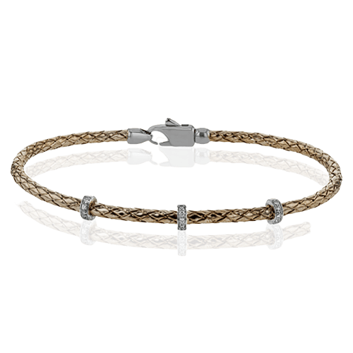 Bangle in 18k Gold with Diamonds