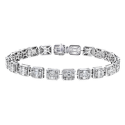 Bracelet in 18k Gold with Diamonds