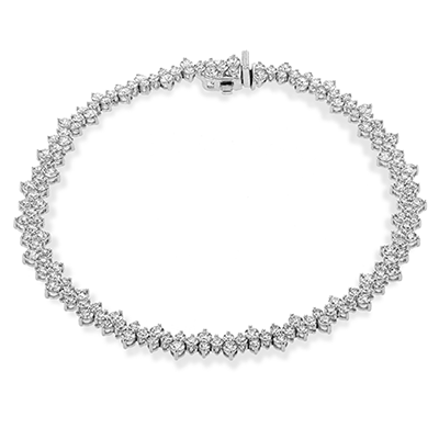 Bracelet en or 18 carats avec diamants