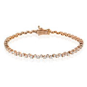 Bracelet in 18k Gold with Diamonds