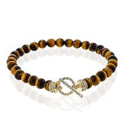 Gent Bracelet in 14k Gold with Diamonds