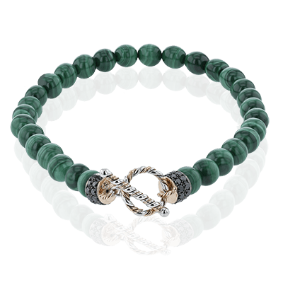 Gent Bracelet in 14k Gold with Diamonds