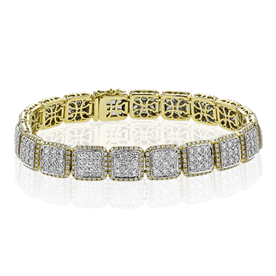 Bracelet in 18k Gold with Diamonds