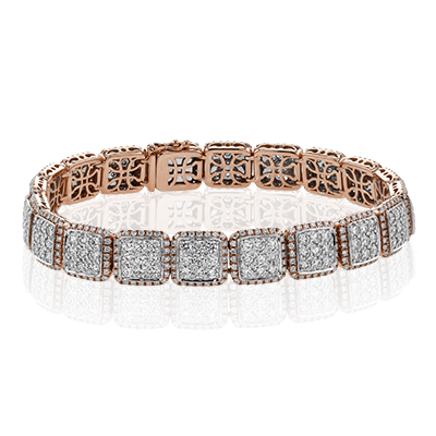 Bracelet in 18k Gold with Diamonds