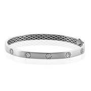 Bangle in 18k Gold with Diamonds