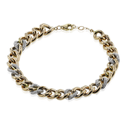 Bracelet in 18k Gold with Diamonds