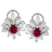 Color Earring in 18k Gold