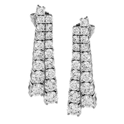 Earring in 18k Gold with Diamonds