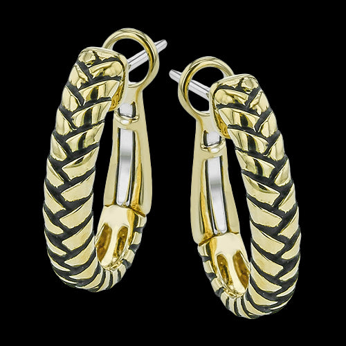 Hoop Earring in 18k Gold