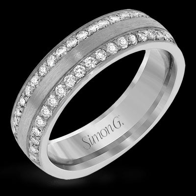 Men Ring in 14k Gold with Diamonds