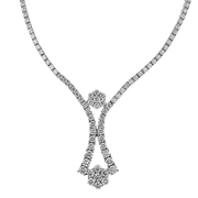Necklace in 18k Gold with Diamonds