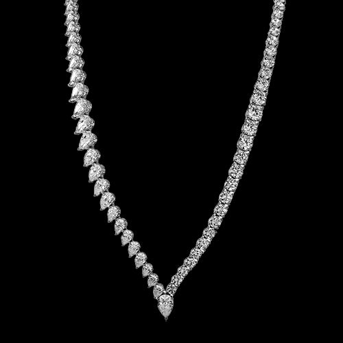 Necklace in 18k Gold with Diamonds