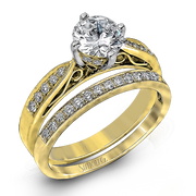 Wedding Set in 18k Gold with Diamonds