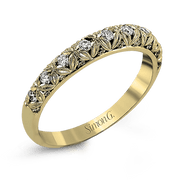 Anniversary Ring in 18k Gold with Diamonds