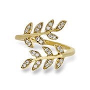Right Hand Ring in 18k Gold with Diamonds