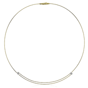 Choker in 18k Gold with Diamonds