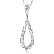 Pendant in 18k Gold with Diamonds