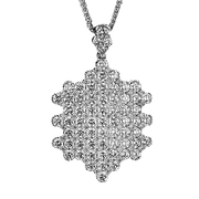 Pendant in 18k Gold with Diamonds