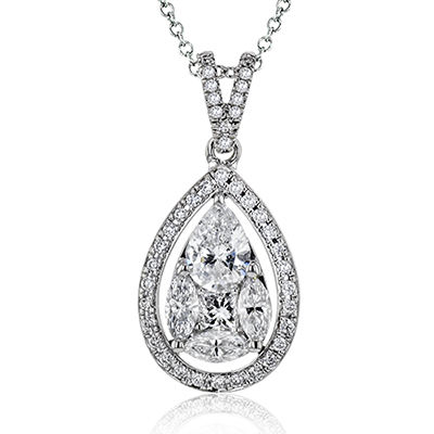 Pendentif en or 18 carats avec diamants