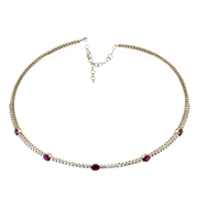 Color Pendant in 14k Gold with Diamonds