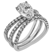Wedding Set in 18k Gold with Diamonds