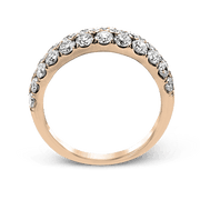 Anniversary Ring in 18k Gold with Diamonds