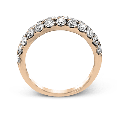 Anniversary Ring in 18k Gold with Diamonds