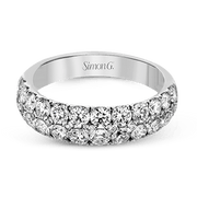 Anniversary Ring in 18k Gold with Diamonds