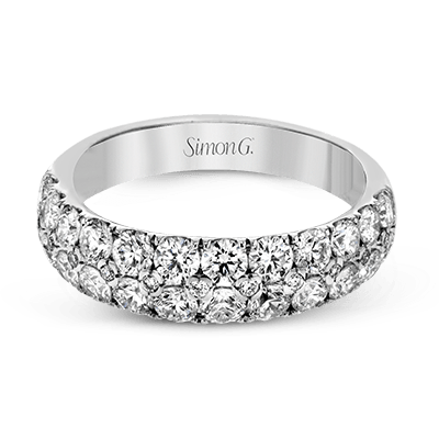 Anniversary Ring in 18k Gold with Diamonds